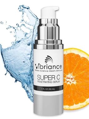 Super C Penetrating Serum – Vitamin C Brightening Serum (White/Silver)